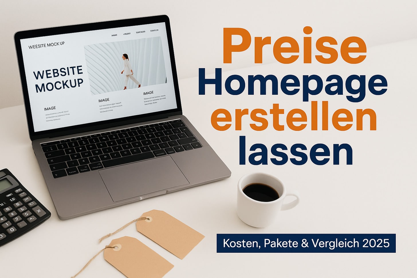 Preise Homepage erstellen lassen
